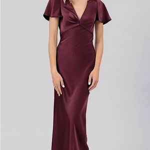 Kennedy Blue Satin Tabitha Bridesmaid Dress